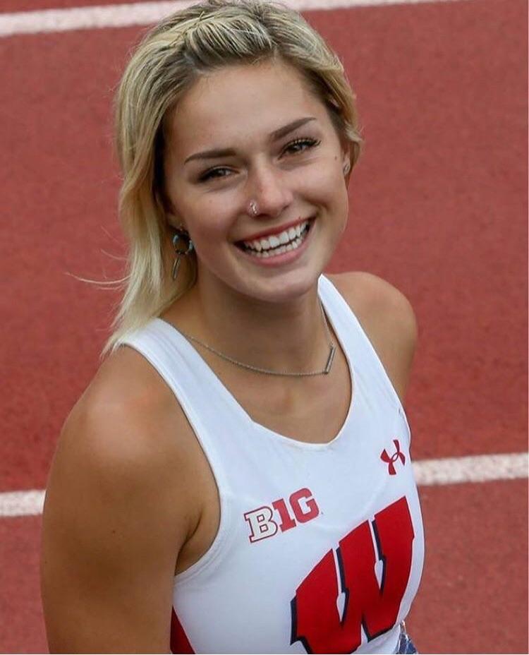 Canadian Heptathlete Georgia Ellenwoo