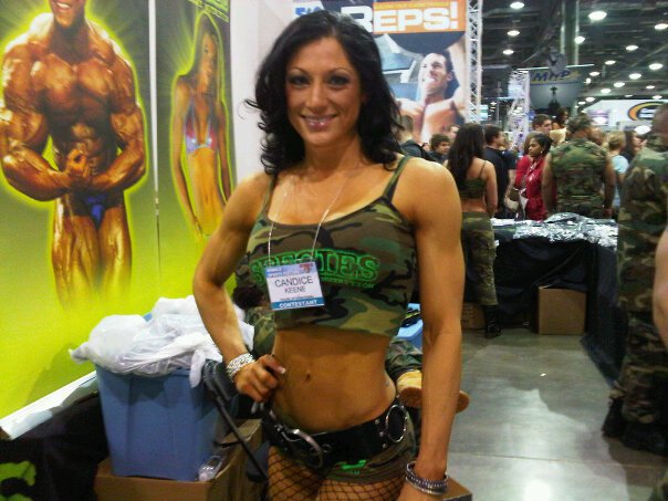 Candice Keene Muscles