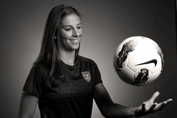 Carli Lloyd Us Soccer Player With Amazing Smile And Other Great Asset