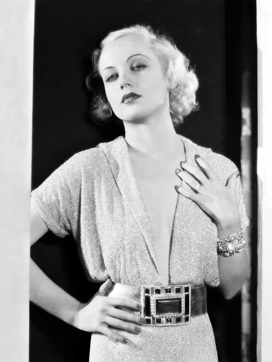 Carole Lombard Photographed By Otto Dyar 1932 NSF