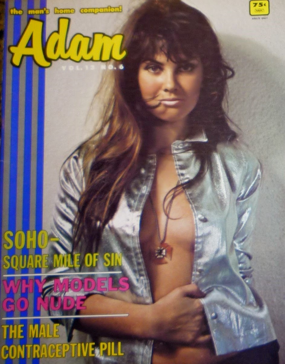 Caroline Munro On The Cover Of Adam Magazine June 1969 NSF
