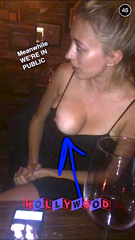 Caroline Vreelands Big 32f Titty Pops Out In Public NSFW