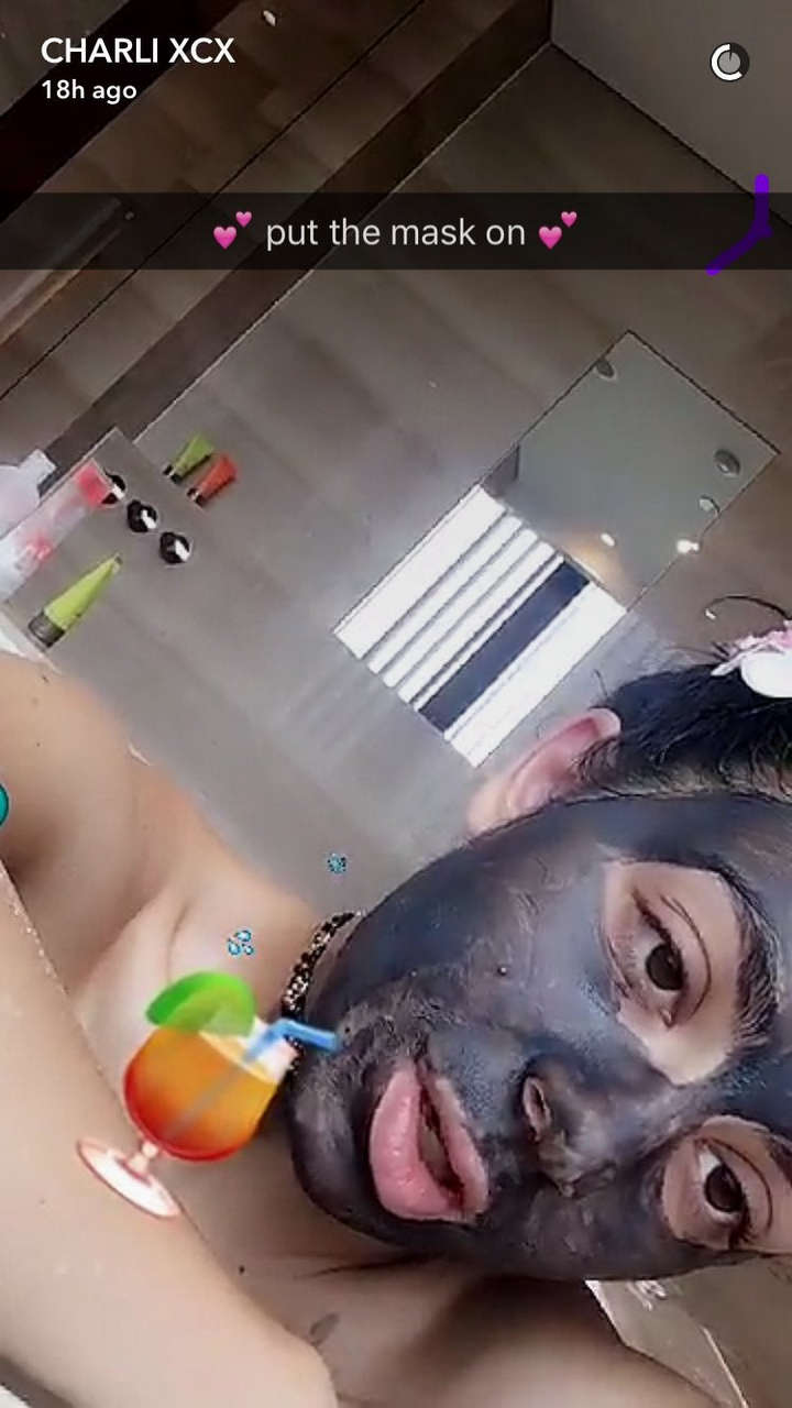 Charli Xcx Shows Something Extra In The Bath NSFW