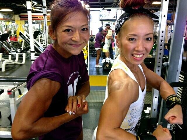 Chikako Akiyama Muscles