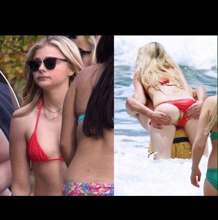 Chloe Grace Moretz Butthole NSFW