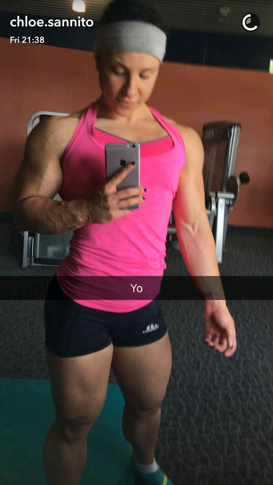 Chloe Sannito Muscles