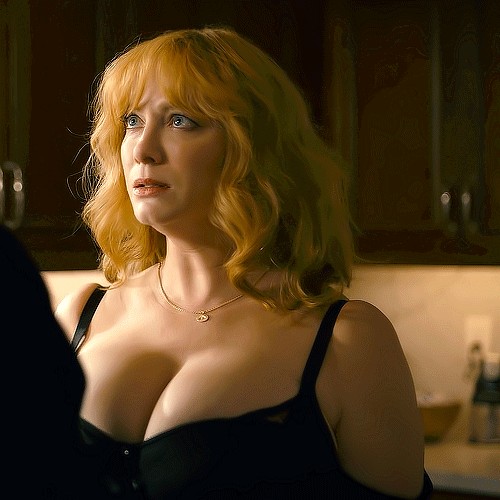 Christina Hendricks Is Showing 1 4 Of Her Boobs And It Is Still Massive NSFW