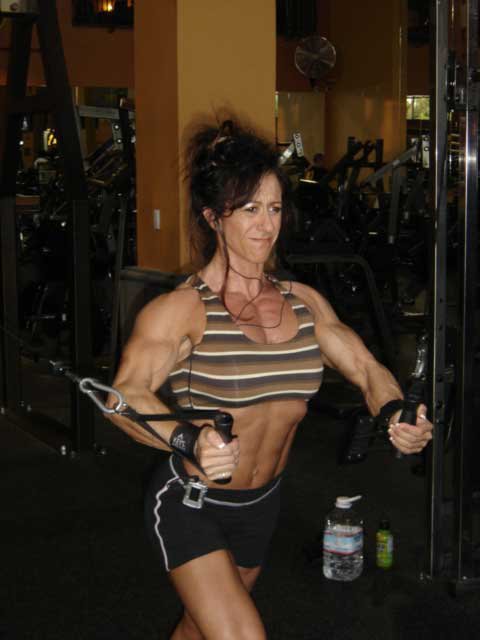 Cindy Lee Johnson Muscles