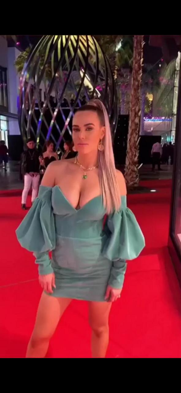 Cj Perry Aka Lana Big Tits In Green Dress NSFW