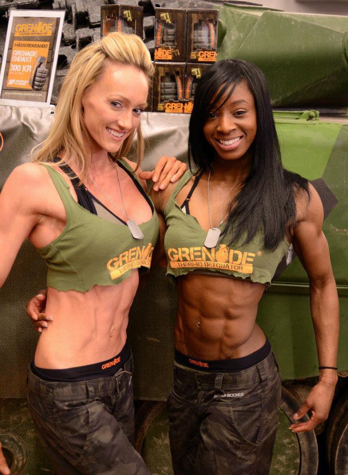 Claire Harper Nyisha Jordan Muscles