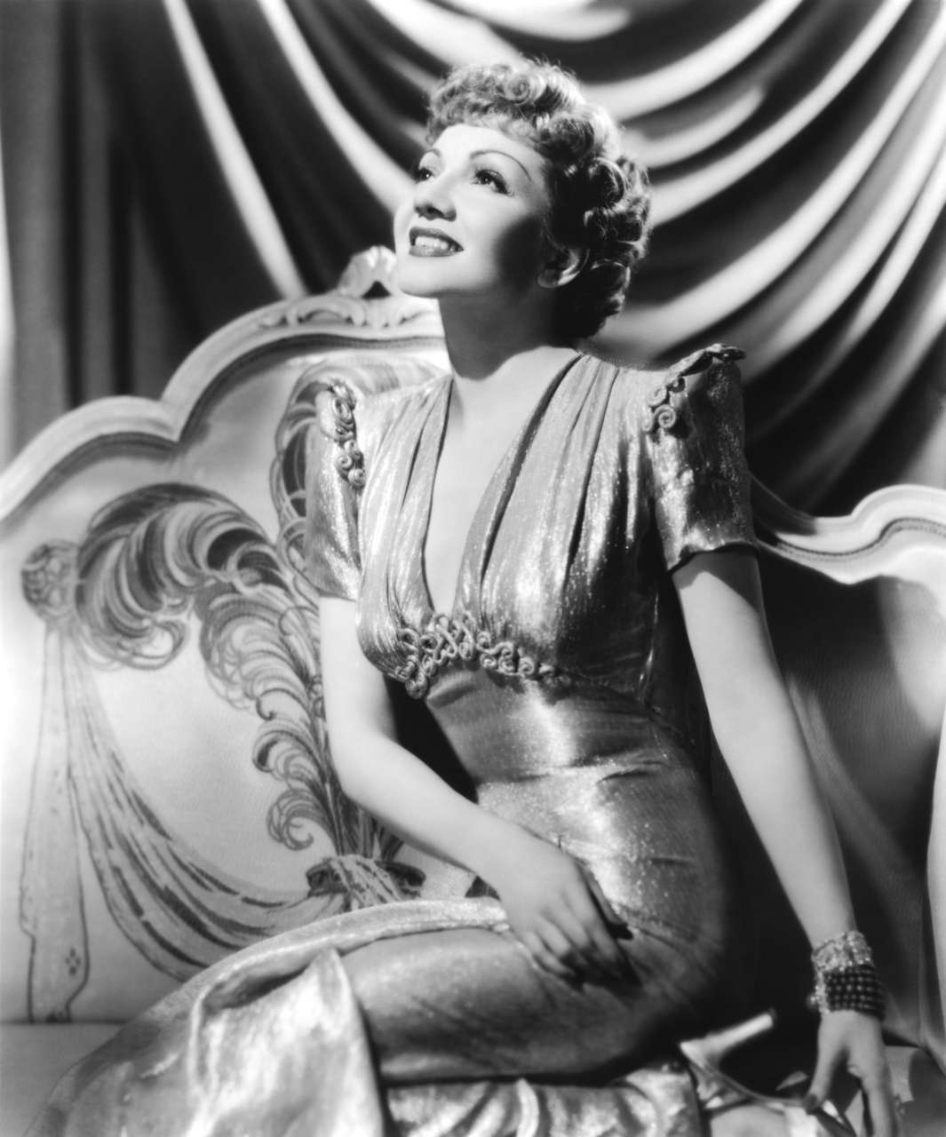 Claudette Colbert From The Movie Midnight 1939 NSF