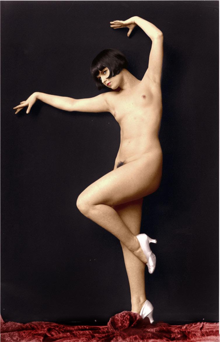 Colorized Louise Brooks NSF