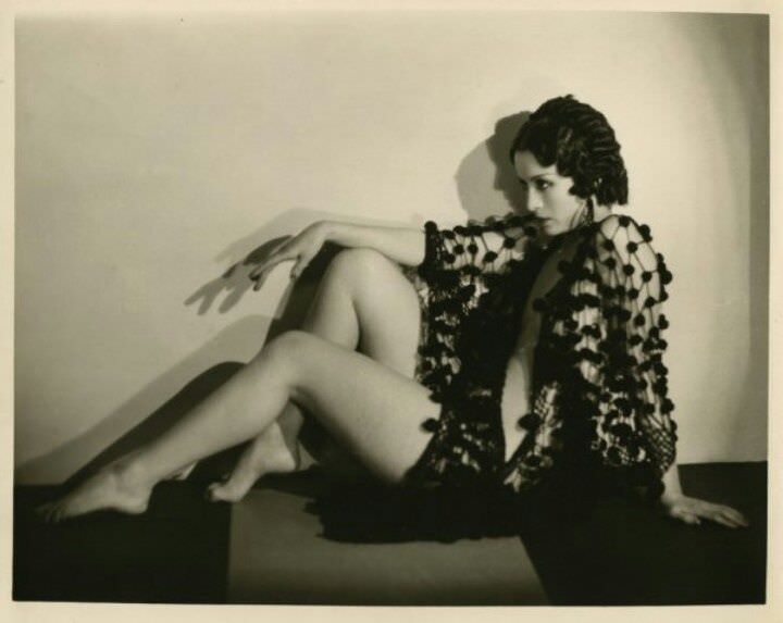 Conchita Montenegro Spanish Dancer Andamp Actress Photographed By Hal Phyfe C 1935 NSF
