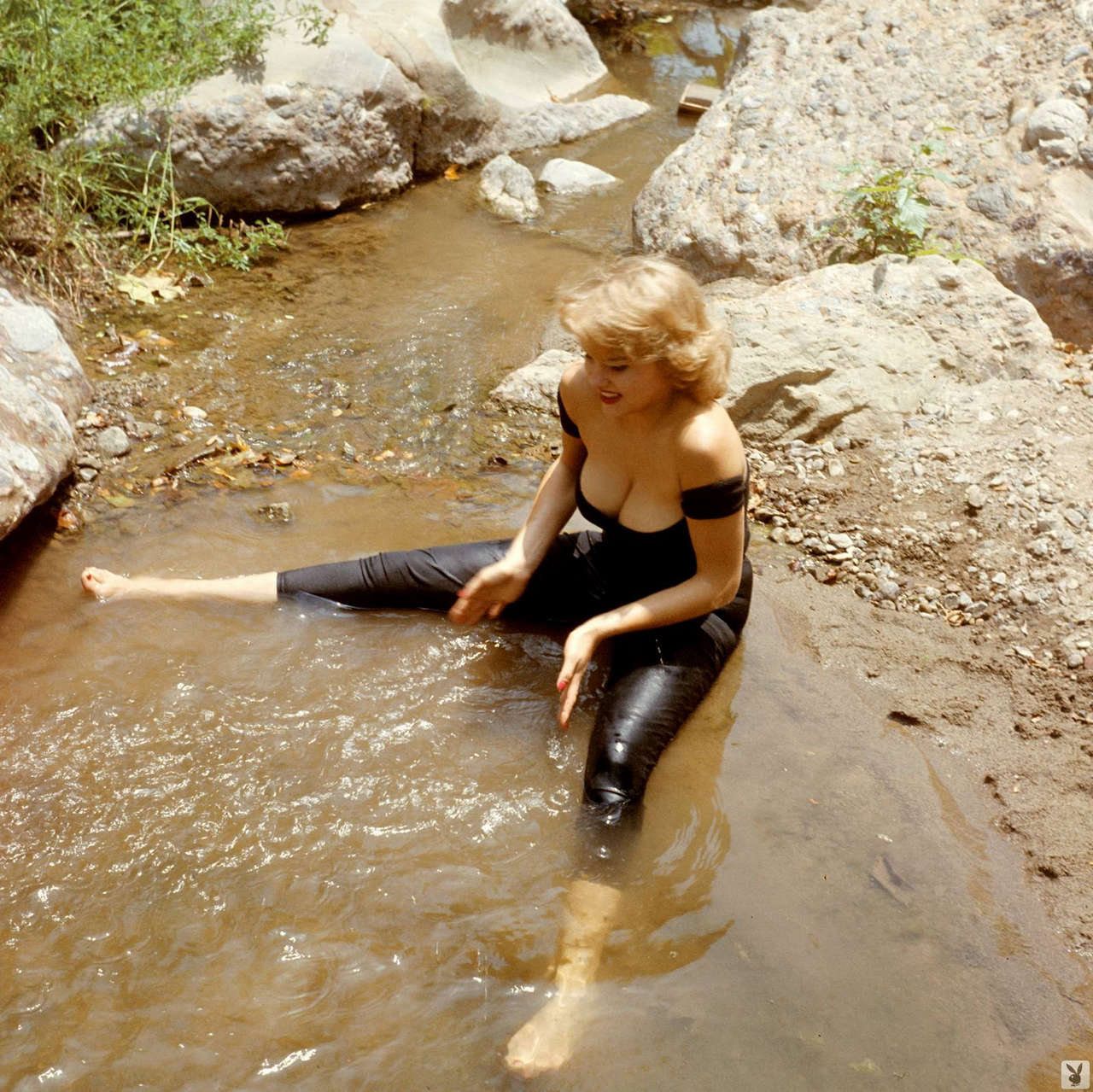 Corinne Cole Playing In The Water NSF