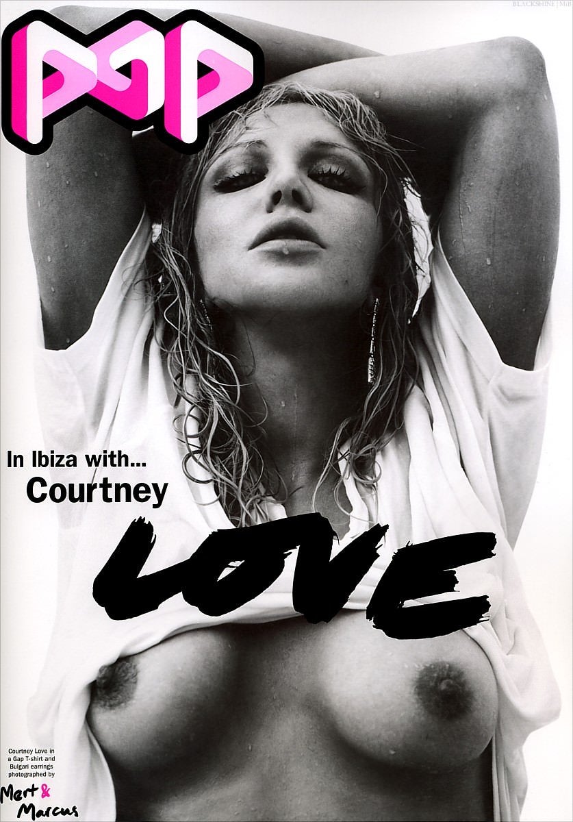 Courtney Love Pop Magazine Photoshoot 2006 Album NSFW