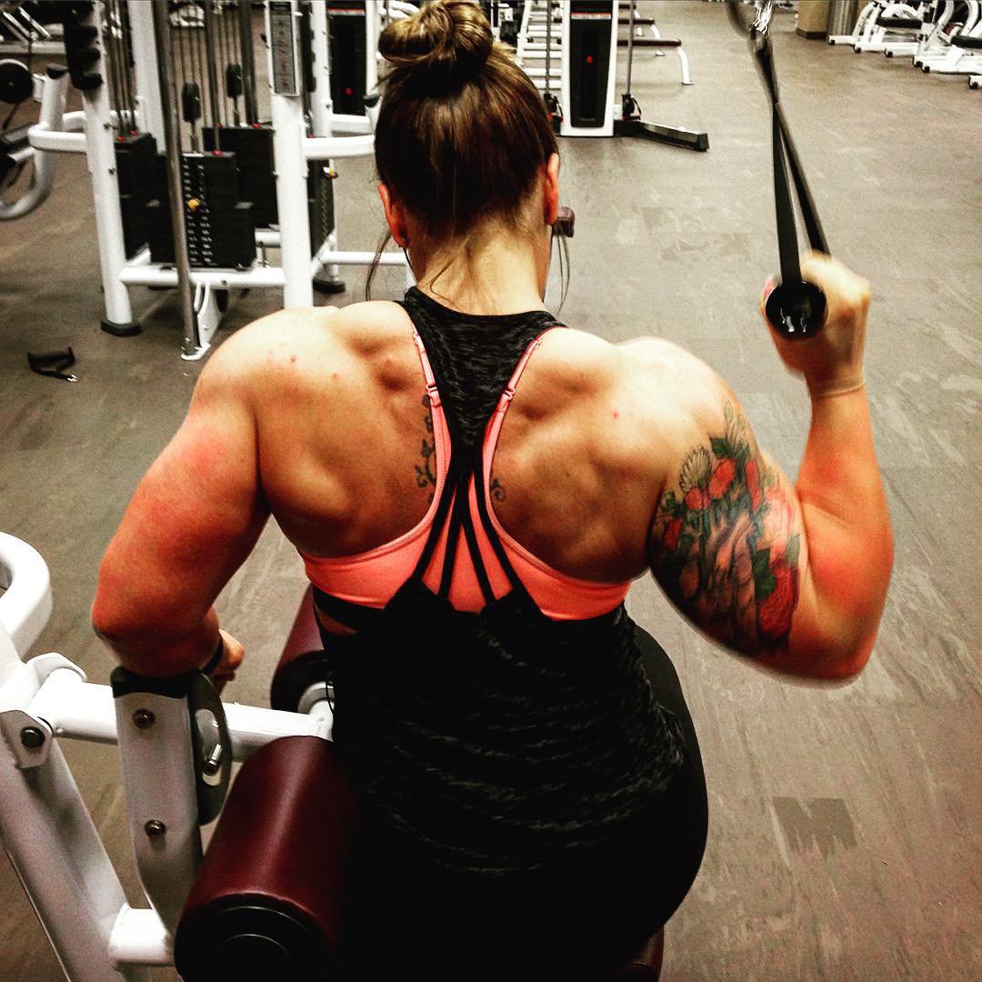 Courtney Mitten Muscles