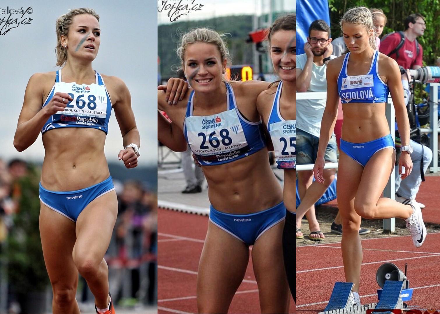 Czech Track Athlete Zdenka Seidlov