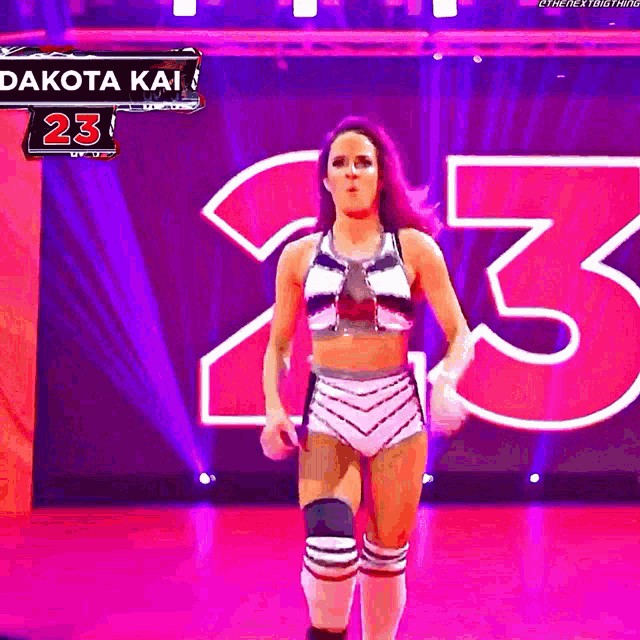 Dakota Kai With Sexy Purple Hair NSFW