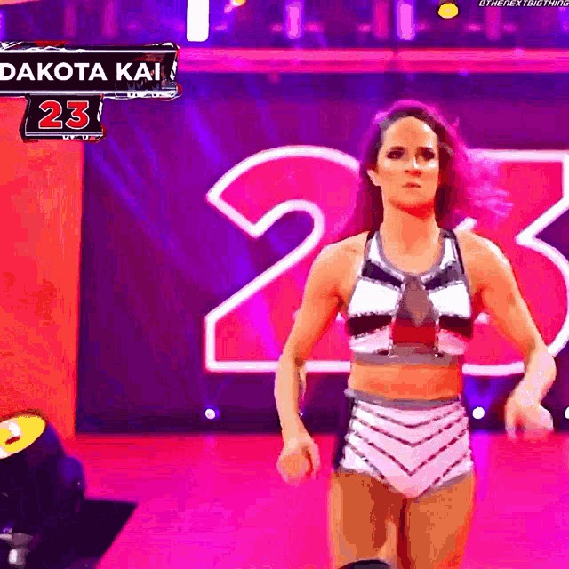 Dakota Kai With Sexy Purple Hair NSFW