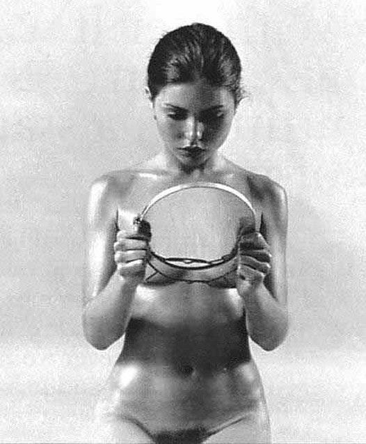 Debbie Harry Checking Herself Out In The Mirror 1969 NSF