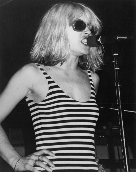 Debbie Harry In Stripes NSF