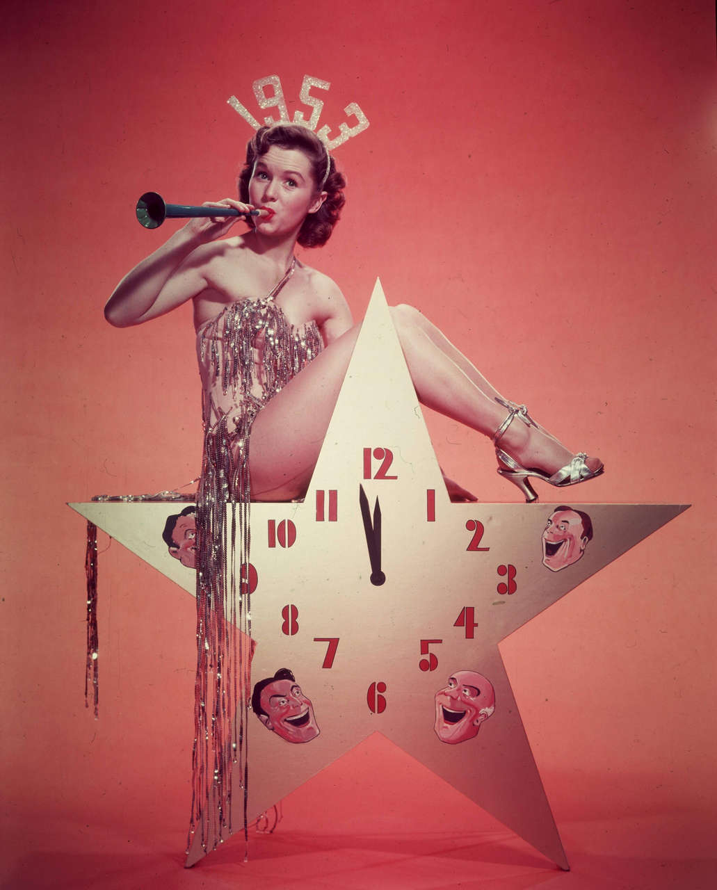 Debbie Reynolds Wishing You A Happy New Years In 1953 NSF