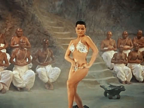 Debra Paget The Indian Tomb NSFW