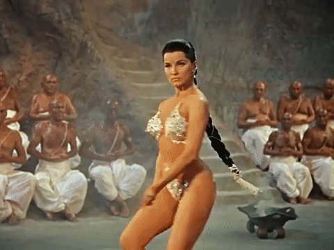 Debra Paget The Indian Tomb NSFW