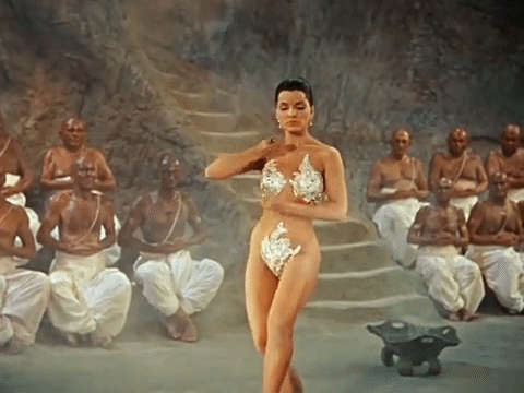 Debra Paget The Indian Tomb NSFW