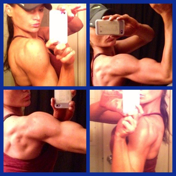 Diana Schnaidt Muscles