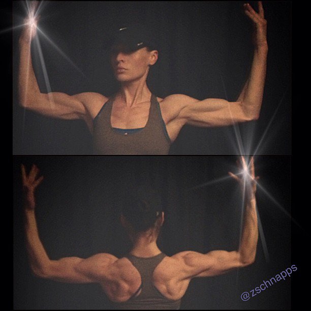 Diana Schnaidt Muscles