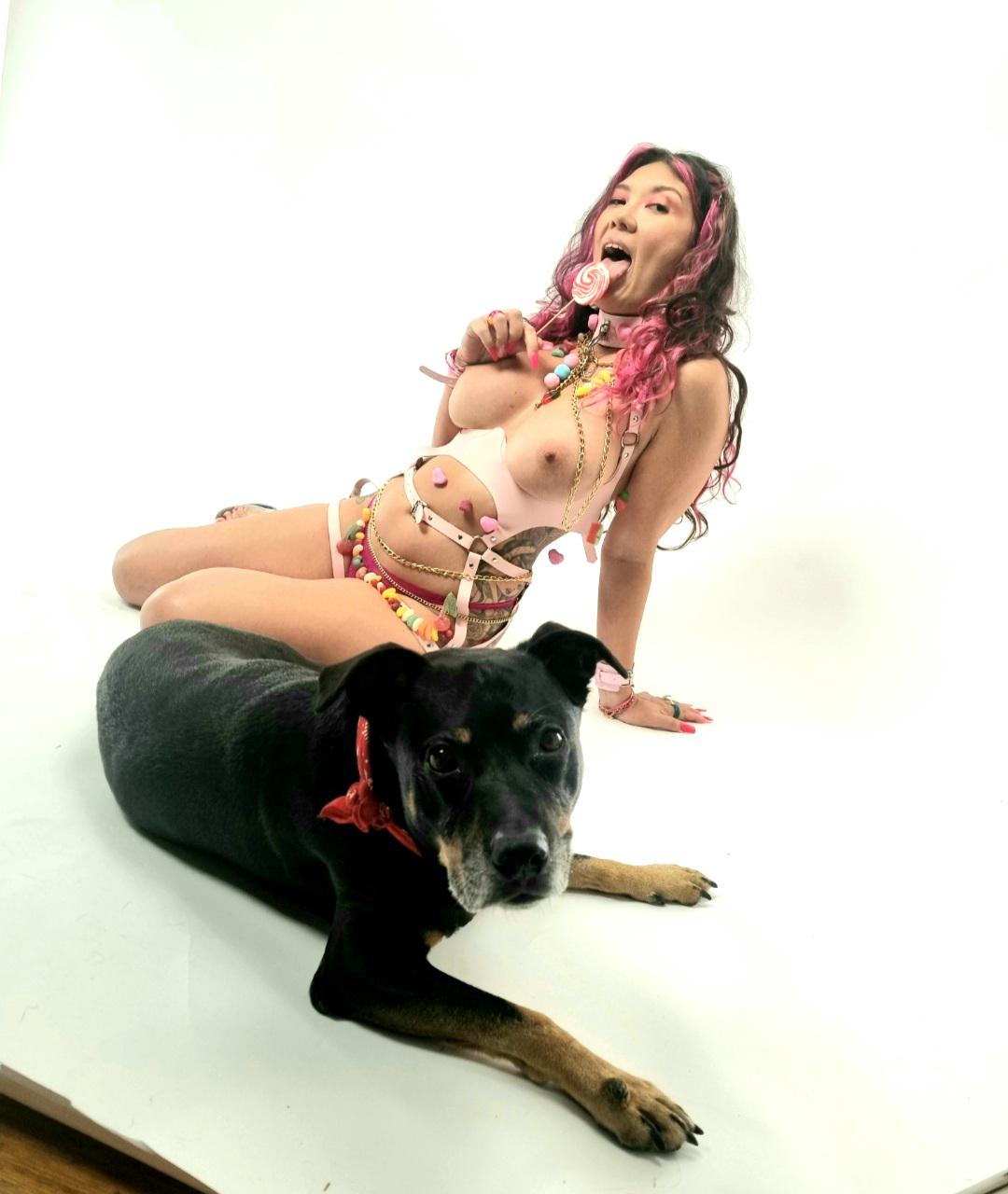 Doggo Stealing The Show Candy Pop Model NSFW