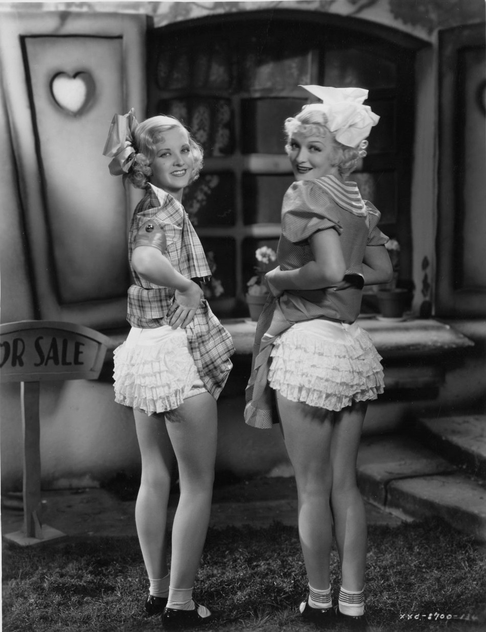 Dolores Blair And Marguerite Caverly In Moulin Rouge 1933 NSF
