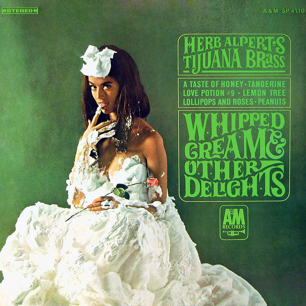 Dolores Erickson Pictured On Whipped Cream Andamp Other Delights By Herb Alperts Tijuana Brass 1965 NSF