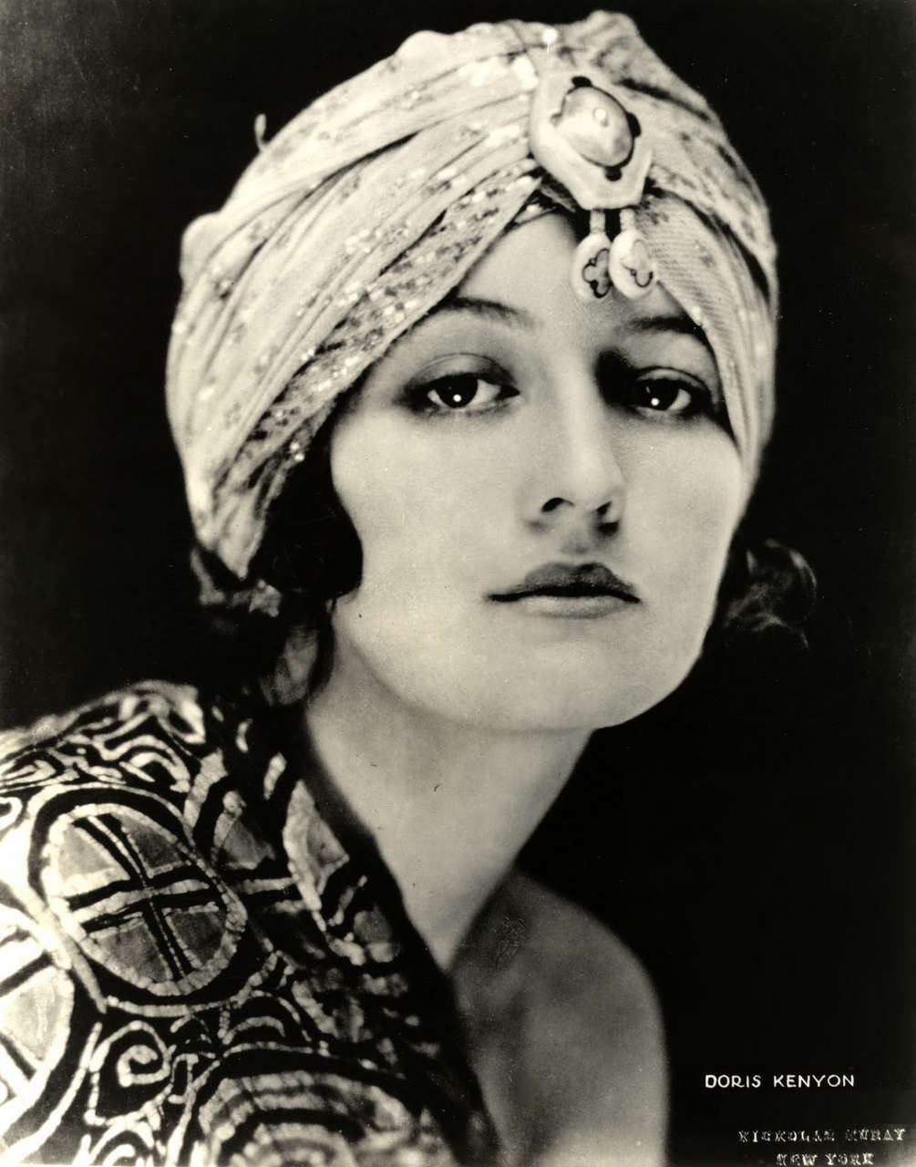 Doris Kenyon Photographed By Nickolas Murray C 1927 NSF
