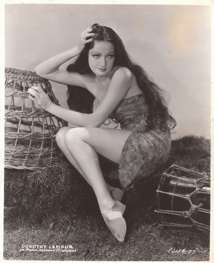 Dorothy Lamour C 1936 8 NSF