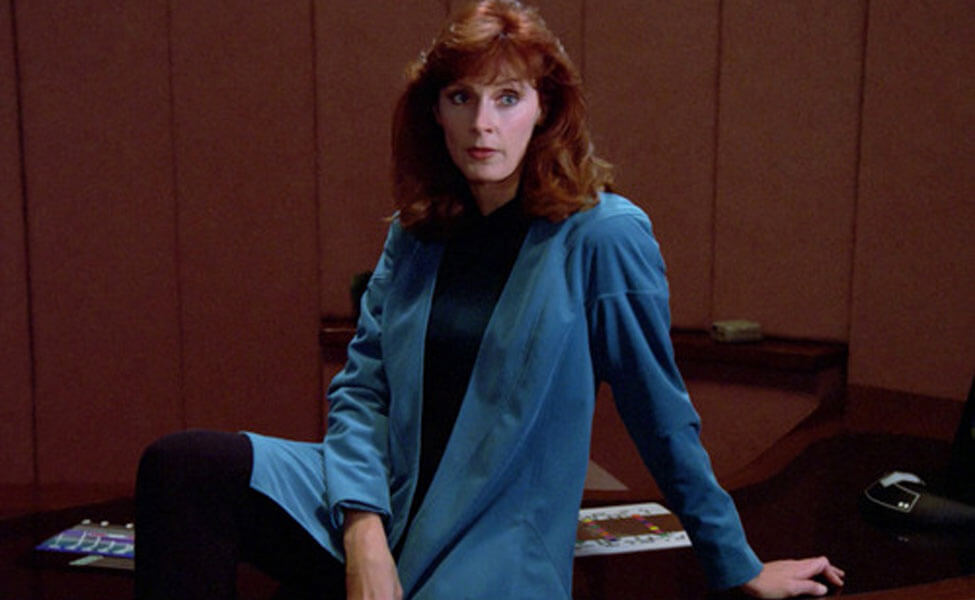 Dr Beverly Crusher Totally Crushing On Her Since She First Aired NSF