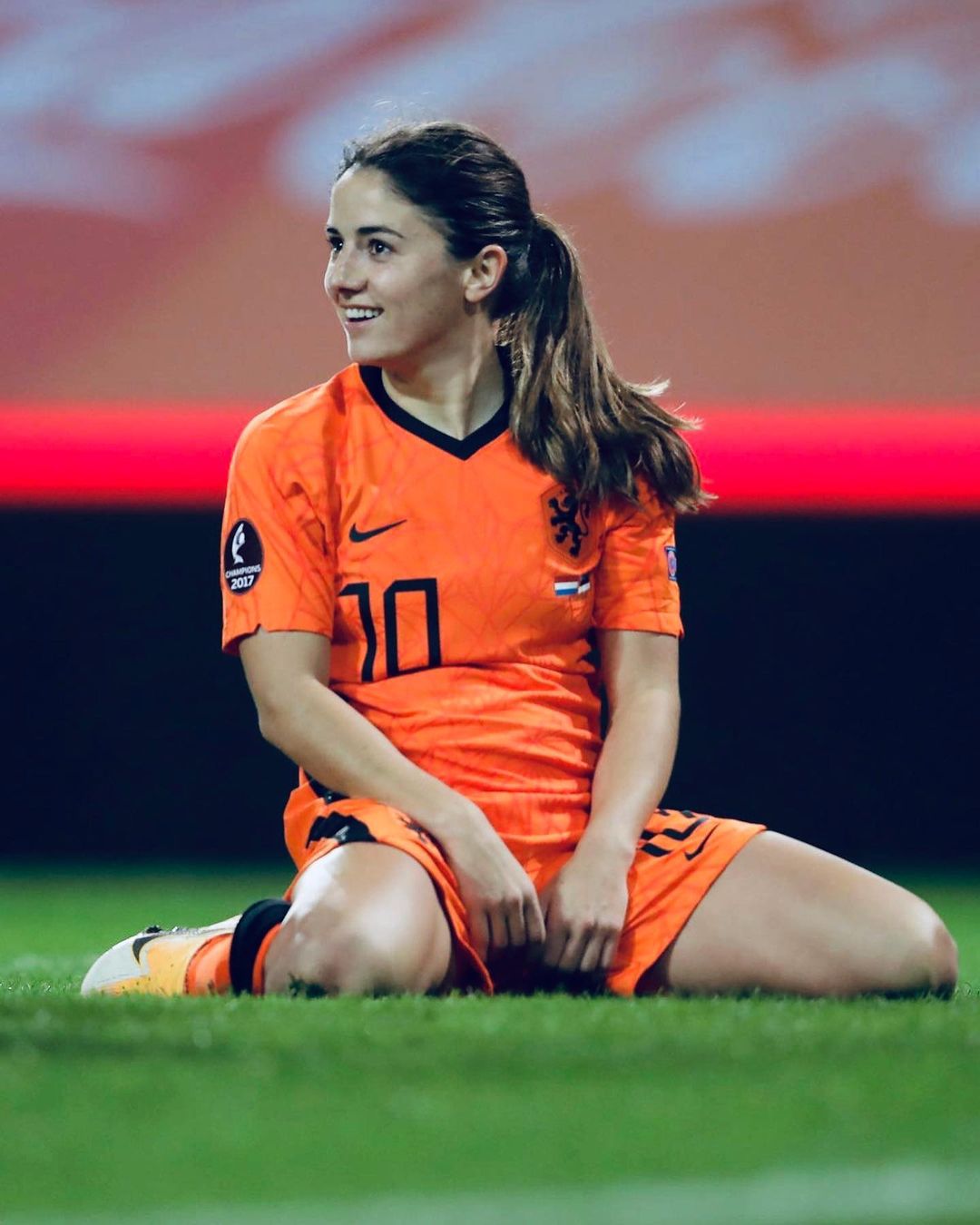 Dutch Footballer Danielle Van De Don
