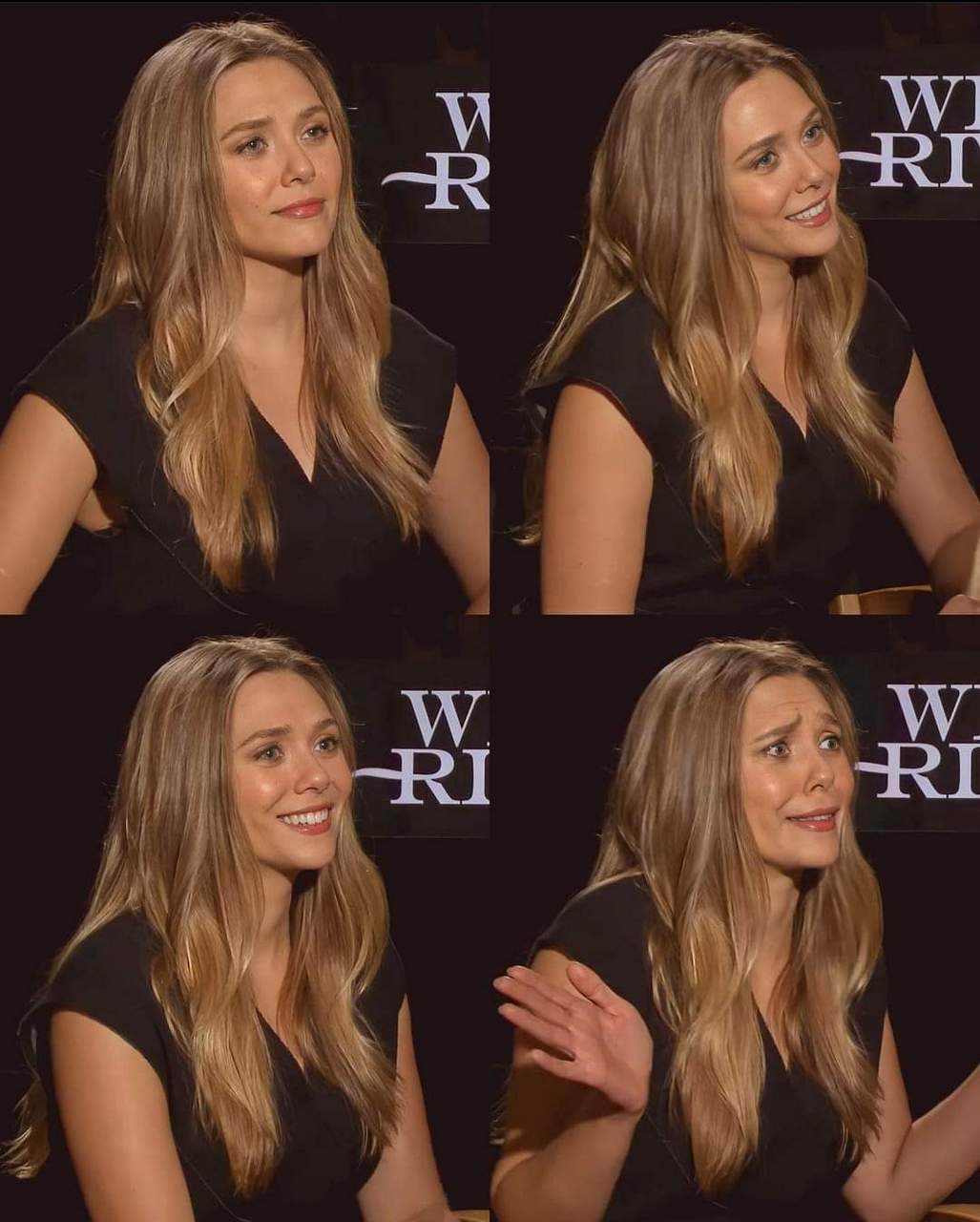 Elizabeth Olsen Reaction Going From Excited To Oh No When She Realise You Too Big For Her Ass NSFW