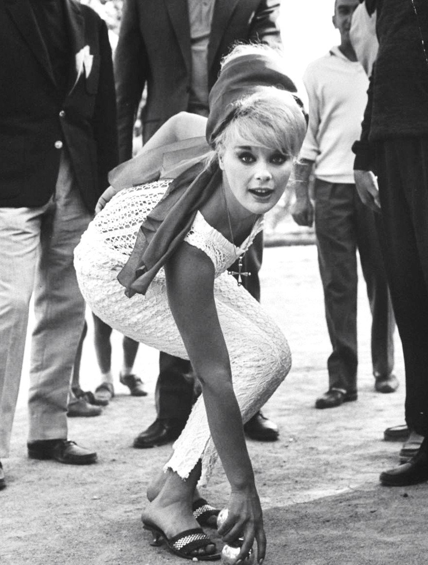 Elke Sommer At Cannes 1962 NSF