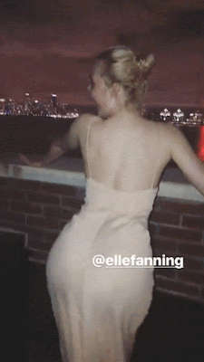 Elle Fanning Shaking That Little Ass NSFW