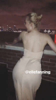 Elle Fanning Shaking That Little Ass NSFW