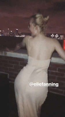 Elle Fanning Shaking That Little Ass NSFW