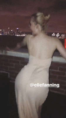 Elle Fanning Shaking That Little Ass NSFW