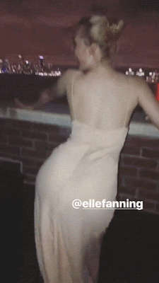 Elle Fanning Shaking That Little Ass NSFW