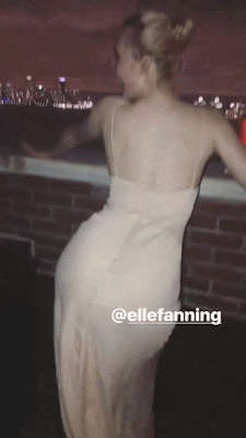 Elle Fanning Shaking That Little Ass NSFW