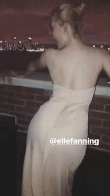 Elle Fanning Shaking That Little Ass NSFW