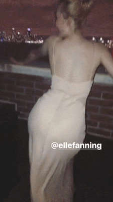 Elle Fanning Shaking That Little Ass NSFW