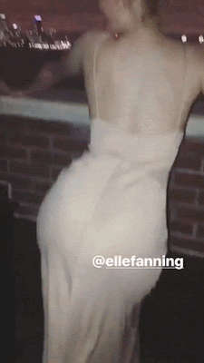 Elle Fanning Shaking That Little Ass NSFW