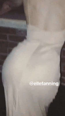 Elle Fanning Shaking That Little Ass NSFW